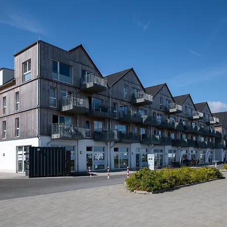 Appartamento Santiano Flat- Balkon, Blick Auf Den Hafen