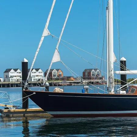 Santiano Flat- Balkon, Blick Auf Den Hafen Apartament Olpenitz