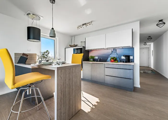 Santiano Flat- Balkon, Blick Auf Den Hafen * Olpenitz