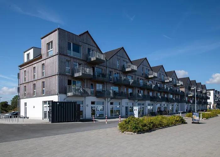 Apartamento Santiano Flat- Balkon, Blick Auf Den Hafen