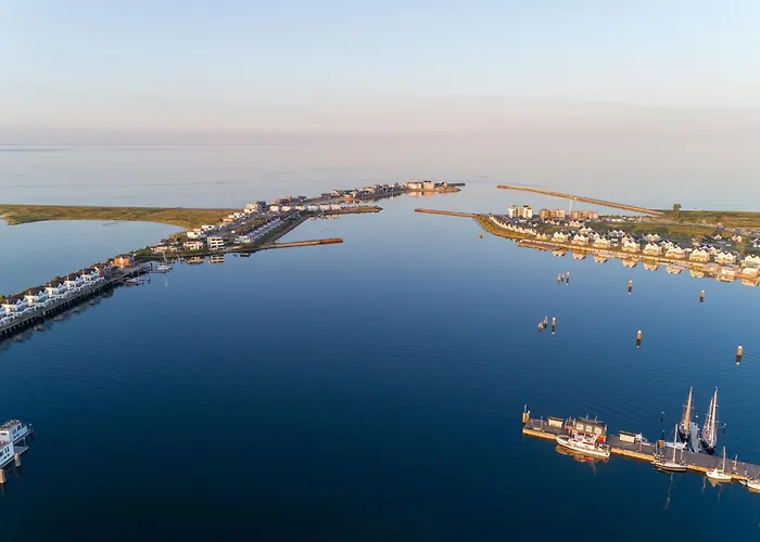 Apartamento Santiano Flat- Balkon, Blick Auf Den Hafen Olpenitz